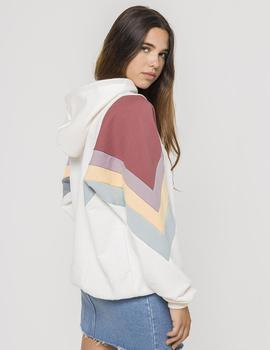 Sudadera Capucha Kaotiko KARA - Marfil