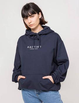 Sudadera Capucha Kaotiko VANCOUVER - Azul Marino