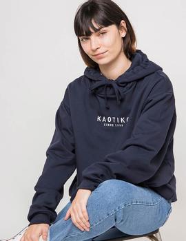 Sudadera Capucha Kaotiko VANCOUVER - Azul Marino