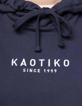 Sudadera Capucha Kaotiko VANCOUVER - Azul Marino