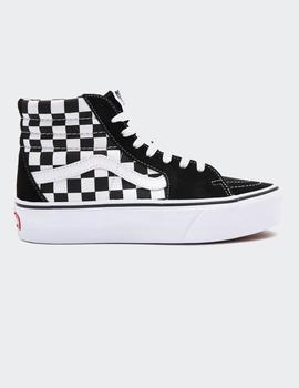 Zapatillas Vans SK8 HI PATFORM 2.0 - Checkerboard/True