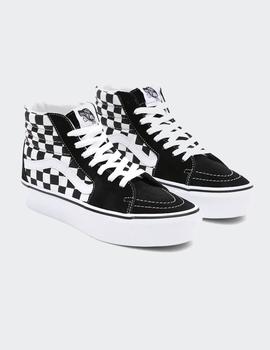 Zapatillas Vans SK8 HI PATFORM 2.0 - Checkerboard/True