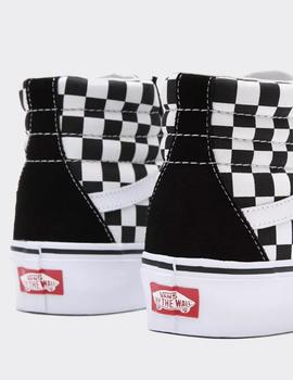 Zapatillas Vans SK8 HI PATFORM 2.0 - Checkerboard/True