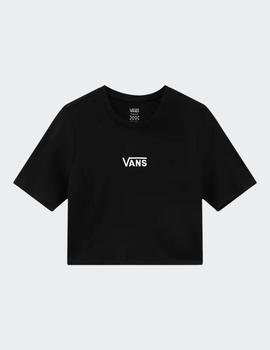 Camiseta Vans WM FLYING V CROP - Black