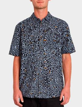 Camisa Volcom STRIVER - China Blue