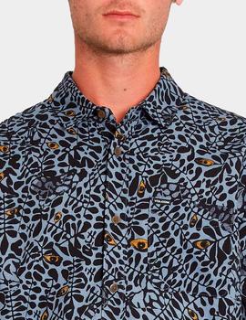 Camisa Volcom STRIVER - China Blue