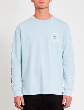 Camiseta Volcom OZZY WRONG LS - Aether Blue