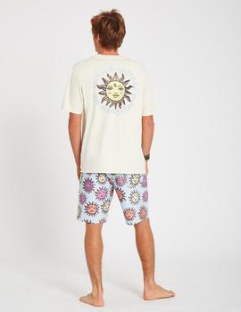 Camiseta Volcom OZZY WRONG - Off White