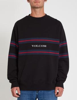 Sudadera Crew Volcom ZERO DIVISION - Black