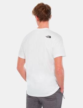 Camiseta TNF FINE - White/Black