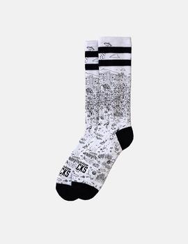 Calcetines American Socks BARCELONETA - Mid High