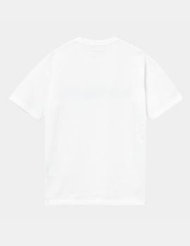 Camiseta Carhartt W' SCRIPT - White / Black