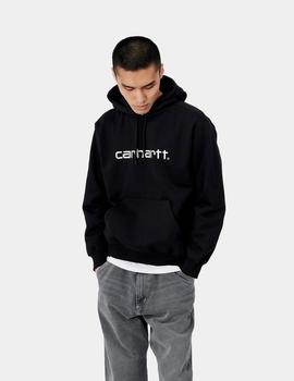 Sudadera Capucha HOODED CARHARTT SWEAT - Black / W