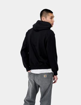 Sudadera Capucha HOODED CARHARTT SWEAT - Black / W