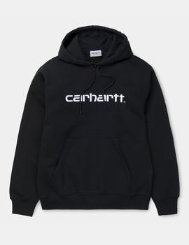 Sudadera Capucha HOODED CARHARTT SWEAT - Black / W