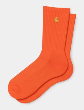 Calcetines Carhartt CHASE - Safety Orange / Gold