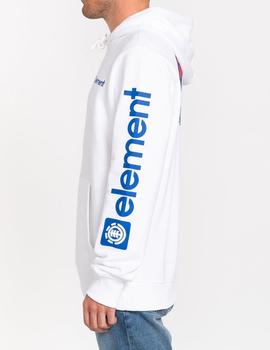 Sudadera Capucha Element JOINT - Optic White