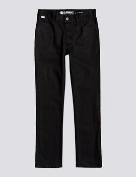 Pantalón (JUNIOR) Element E01 COLOR TWILL - Flint Black
