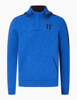 Sudadera Eleven SPACE DYE QUARTER - Blue/Black