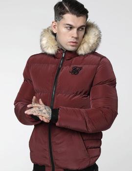 Cazadora DISTANCE JACKET - BURGUNDY