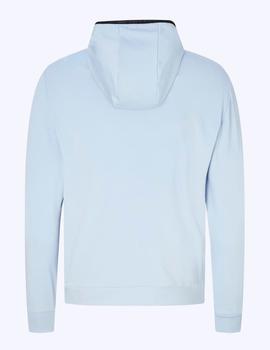 Sudadera Abierta CUT AND SEW COLOUR FZ - Powder Bl