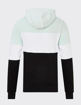 Sudadera TRIPLE PANEL CUT AND SEW - Glacier/Black/