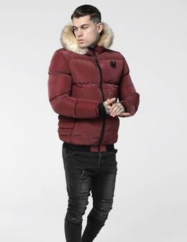 Cazadora DISTANCE JACKET - BURGUNDY