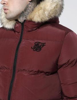 Cazadora DISTANCE JACKET - BURGUNDY