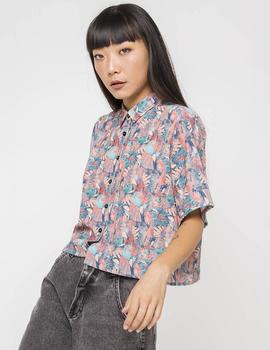 Camisa Kaotiko POLINESIA - Rosa