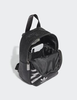 Mochila Adidas BP MINI - Negro/Plata