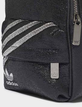 Mochila Adidas BP MINI - Negro/Plata