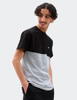 Camiseta Vans COLORBLOCK - Black/Athletic Heather