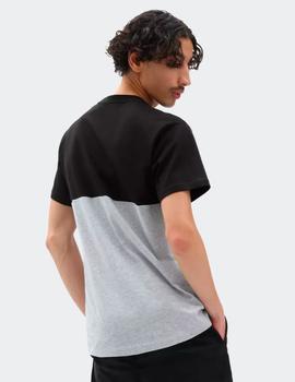 Camiseta Vans COLORBLOCK - Black/Athletic Heather