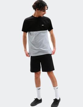 Camiseta Vans COLORBLOCK - Black/Athletic Heather