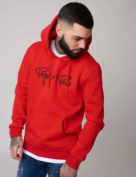 Sudadera Capucha Project X Paris 1920010 LOGO - Rojo