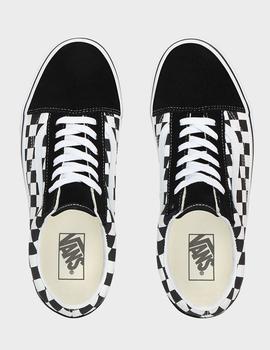 Zapatillas Vans OLD SKOOL PLATFORM - Black/True White (