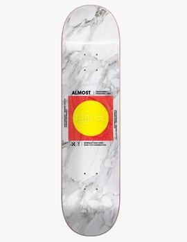 Tabla Skate ALMOST MINIMALIST R7 8.5'- Whtie (LIJA GRATIS)