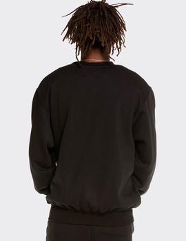 Sudadera Crew GRIMEY STRANGE FRUIT  - Negro