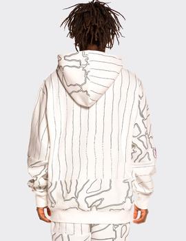 Sudadera Capucha GRIMEY STRANGE FRUIT GRMY  - Blanco