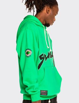 Sudadera Capucha STRANGE FRUIT - Verde