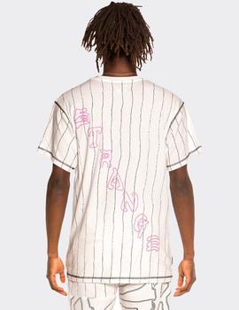 Camiseta GRIMEY STRANGE FRUIT ALL OVER PRINT - Blanco