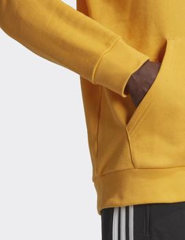 Sudaera Capucha Adidas TREFOIL - amarillo