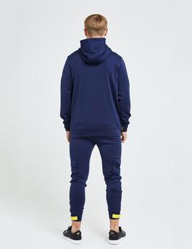 Sudadera Capucha Illusive London ELEMENT - Navy gold/Yellow