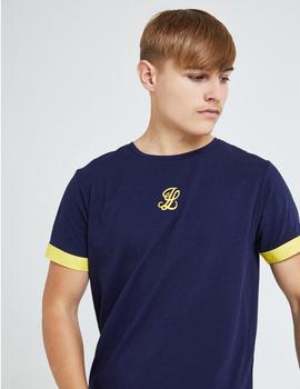 Camiseta Illusive London ELEMENT TECH - Navy gold/Yellow