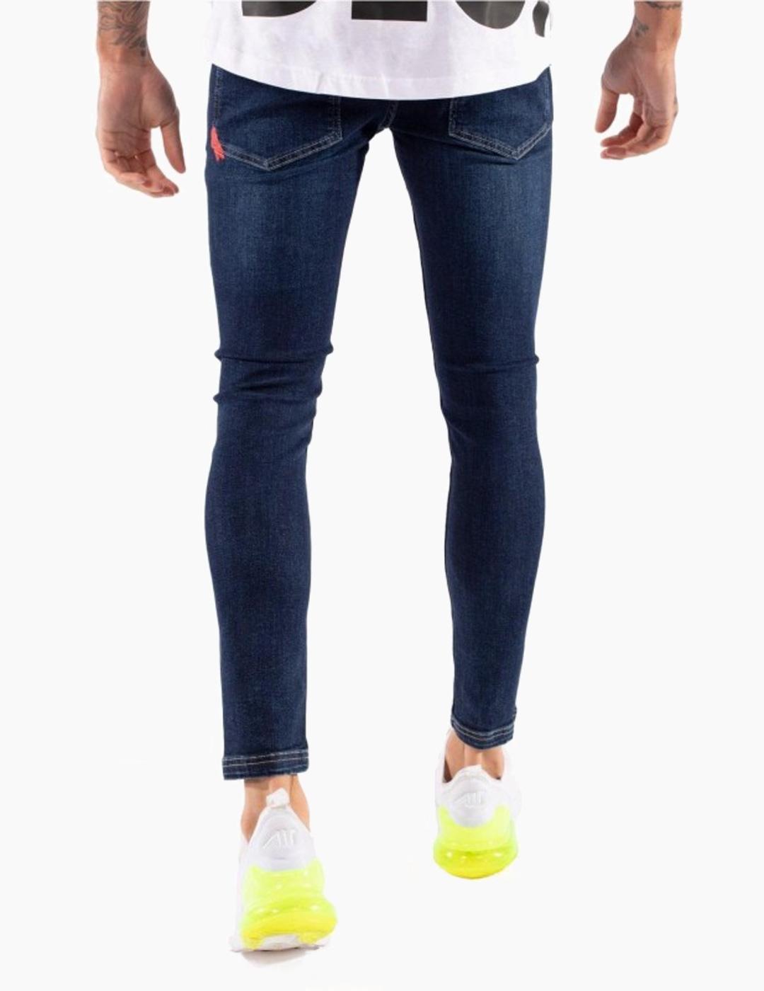 Pantalón Eleven SUSTAINABLE SKINNY FIT - Indigo Wash