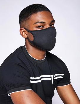 Mascarillas ELEVEN DEGREES (Pack de 3) - Negro