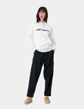 Sudadera Capucha W CARHARTT SWEAT - Blanco/Negro