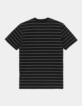 Camiseta Carhartt DENTON - Black / Wax