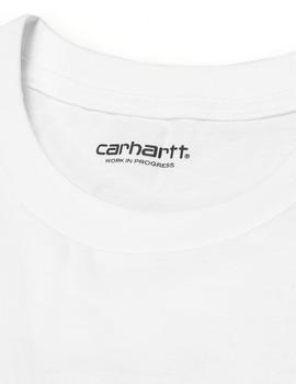 Camiseta Carhartt SCRIPT - White / Black