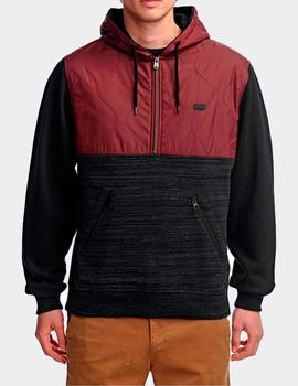 Sudadera Capucha GLOBE Alfred II  - Oxblood